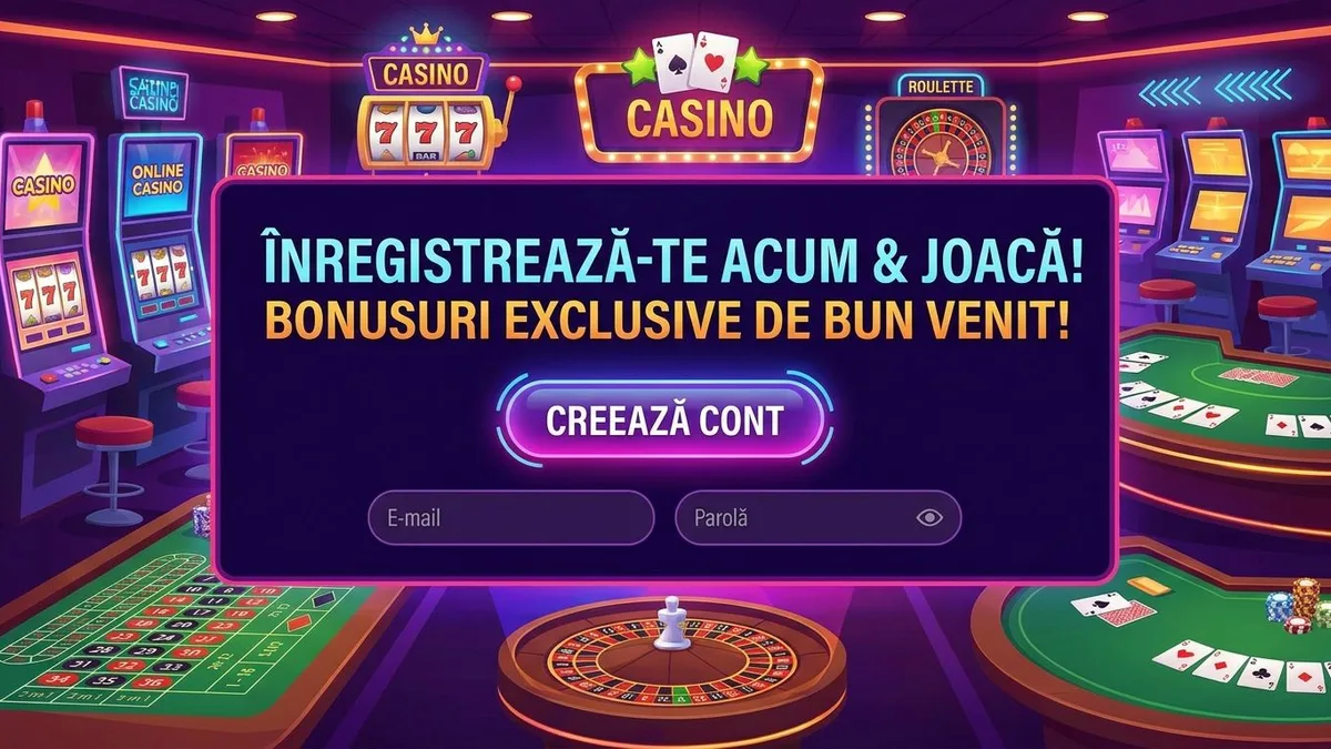 Înregistrare cu bonus